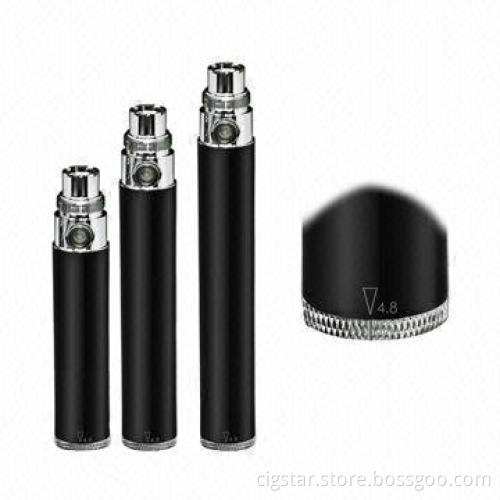 Wholesale manufacturer eGo vv ego-twist variable voltage ecig mod 3.2V-4.8V 650/900/1,100mAh battery